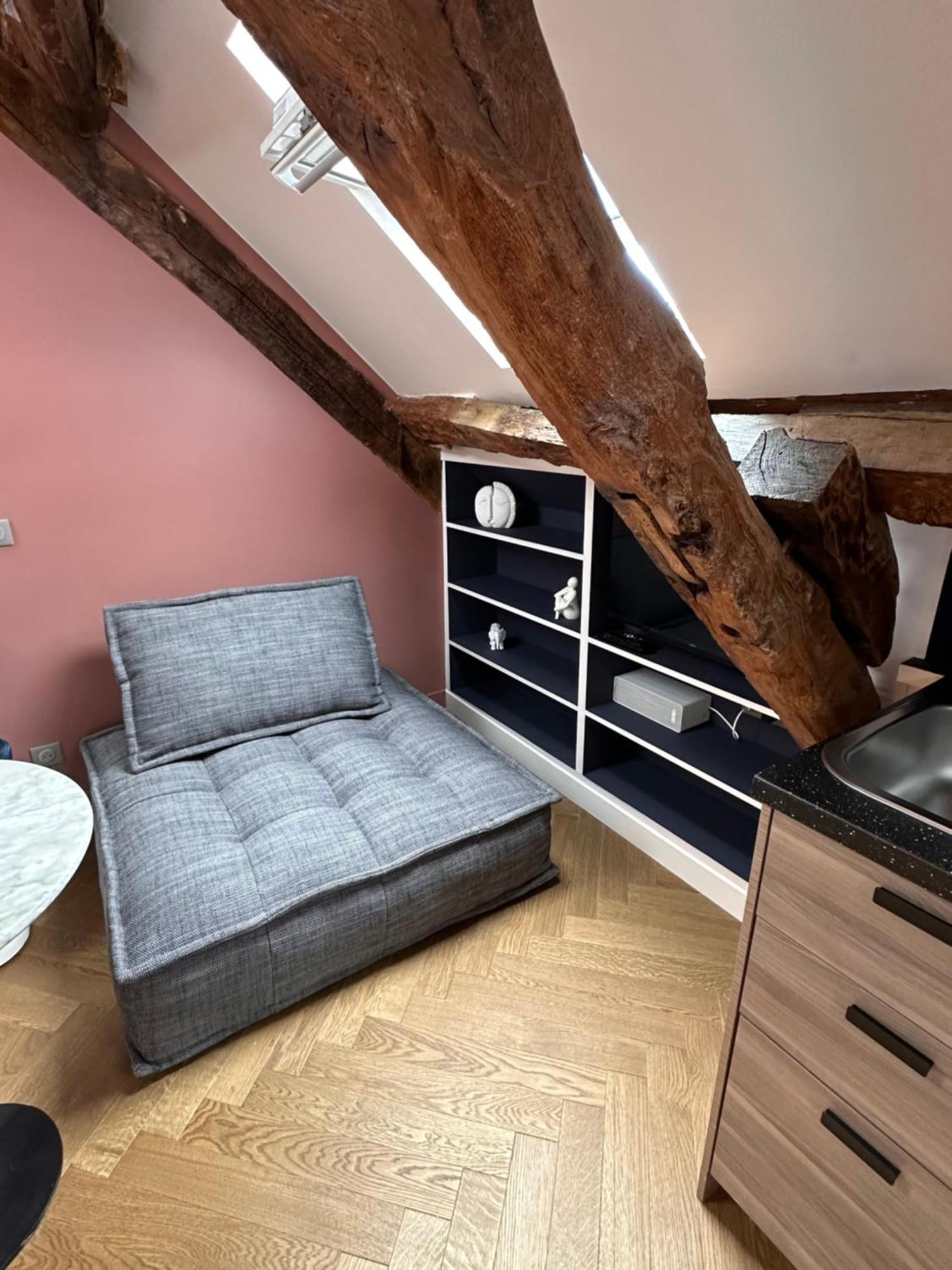 Petit nid d'amour sous les toits ! Honfleur Extérieur photo